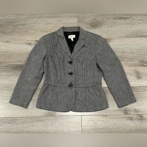 LOFT Charcoal Gray Women's Blazer